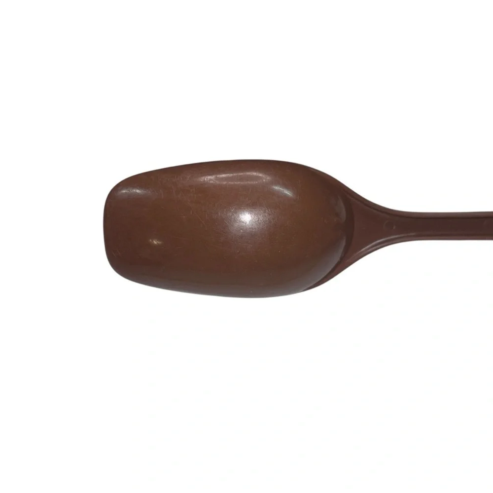 Vintage FOLEY Brown Nylon Mixing Spoon Kitchen Serving Utensil 1970s Country